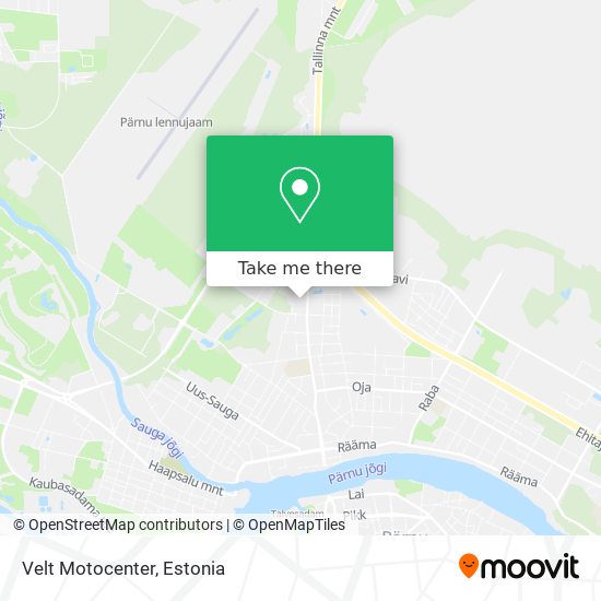 Velt Motocenter map