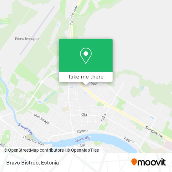 Bravo Bistroo map