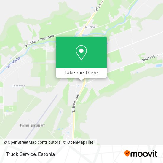 Truck Service map