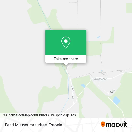 Карта Eesti Muuseumraudtee