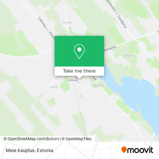 Карта Meie kauplus