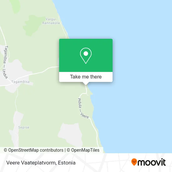 Карта Veere Vaateplatvorm