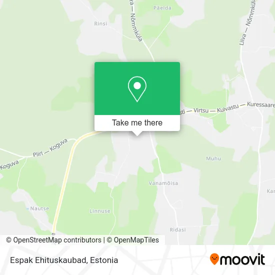 Карта Espak Ehituskaubad