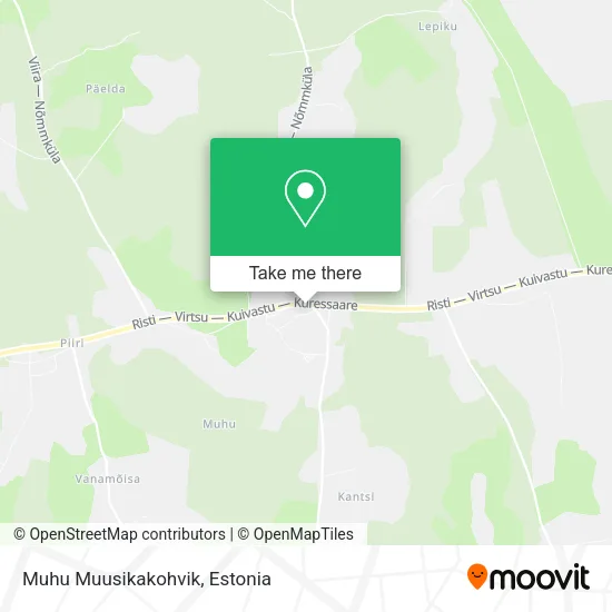 Карта Muhu Muusikakohvik