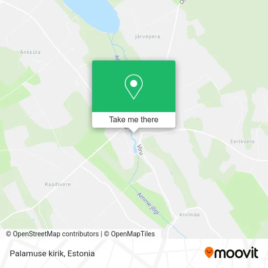 Карта Palamuse kirik