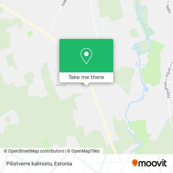 Pilistverre kalmistu map