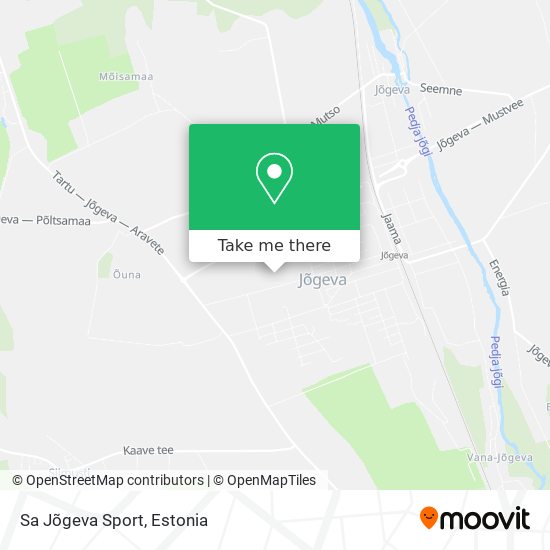 Карта Sa Jõgeva Sport