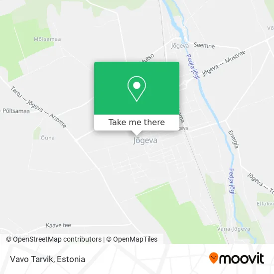 Карта Vavo Tarvik