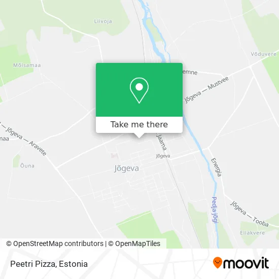 Карта Peetri Pizza