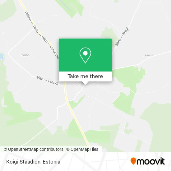 Карта Koigi Staadion