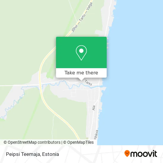 Карта Peipsi Teemaja