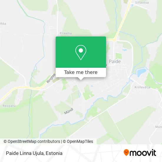 Карта Paide Linna Ujula
