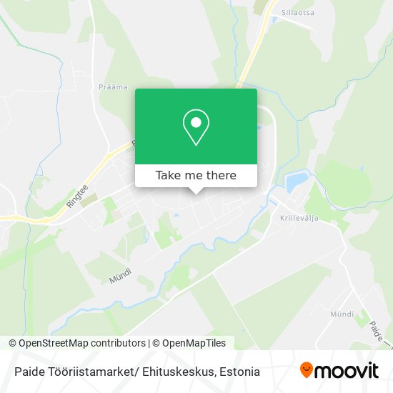 Paide Tööriistamarket/ Ehituskeskus map