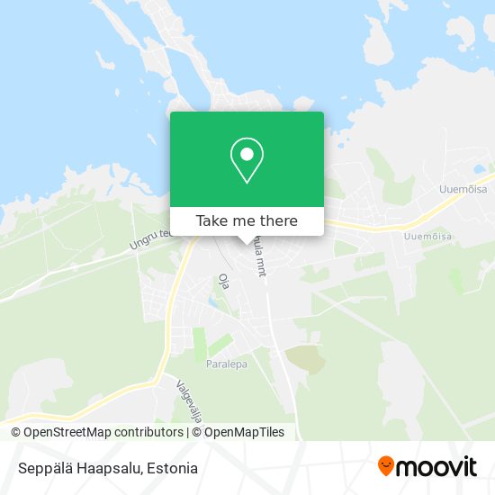 Seppälä Haapsalu map