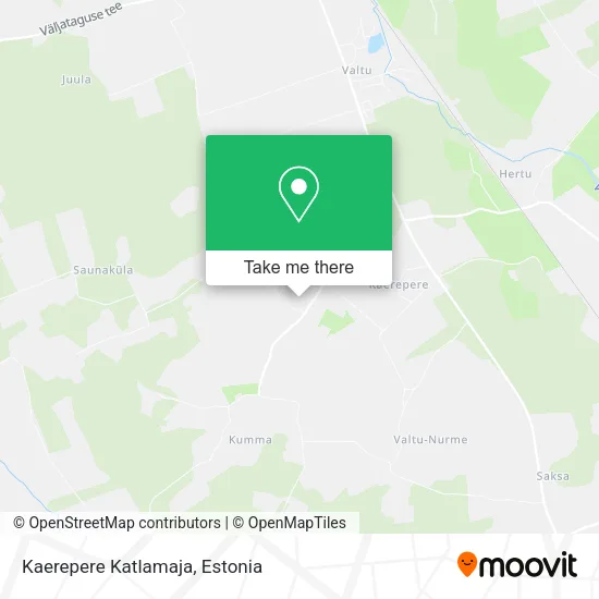 Kaerepere Katlamaja map
