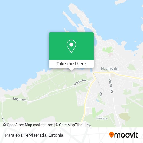 Paralepa Terviserada map