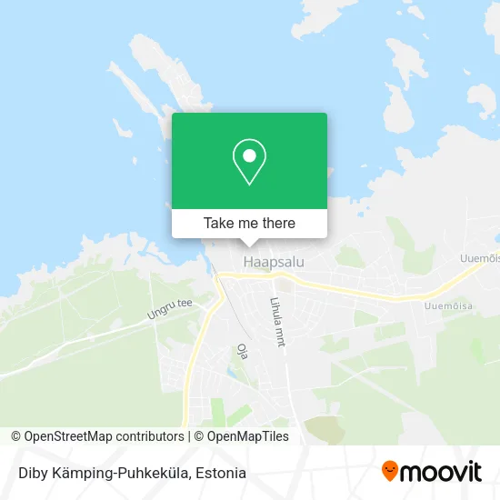 Карта Diby Kämping-Puhkeküla