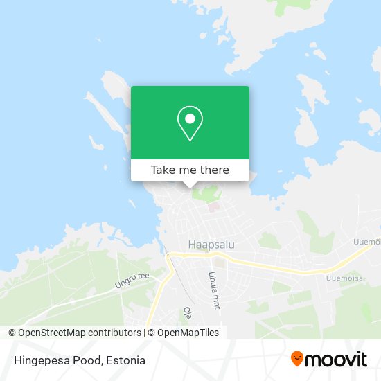 Hingepesa Pood map