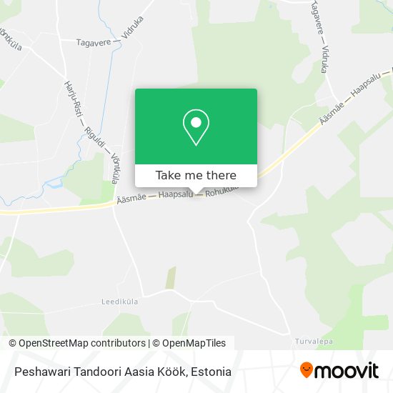 Peshawari Tandoori Aasia Köök map