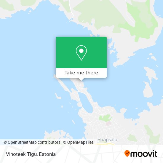Vinoteek Tigu map