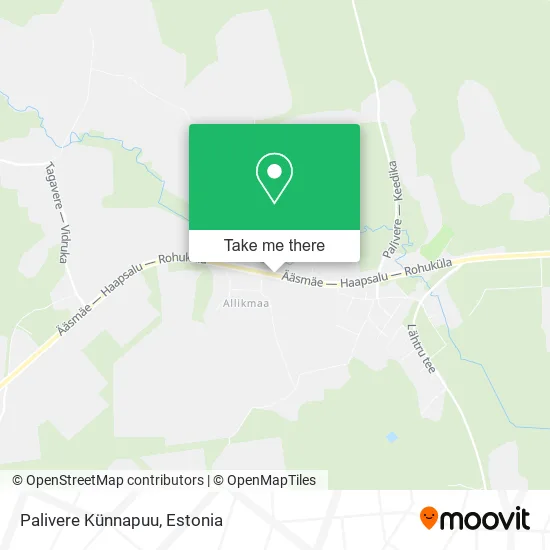 Карта Palivere Künnapuu
