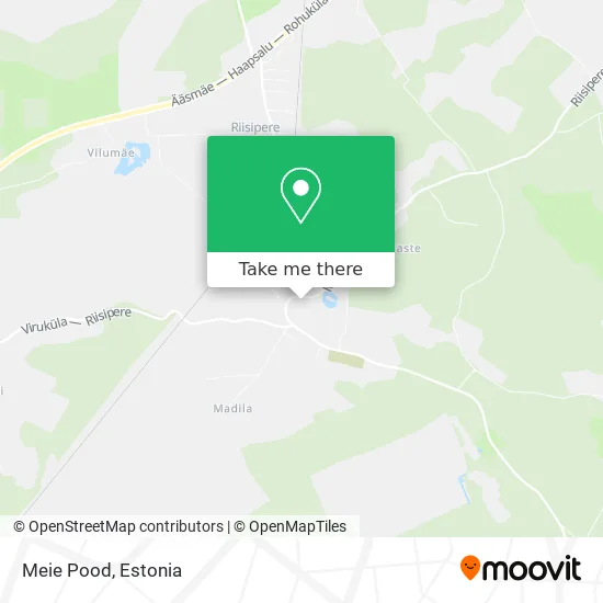 Карта Meie Pood