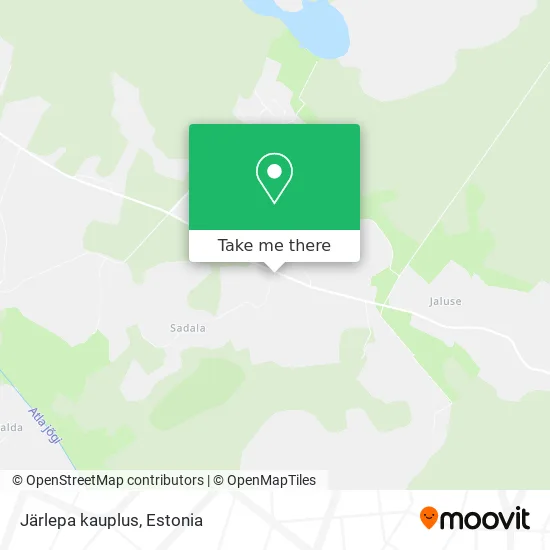 Карта Järlepa kauplus