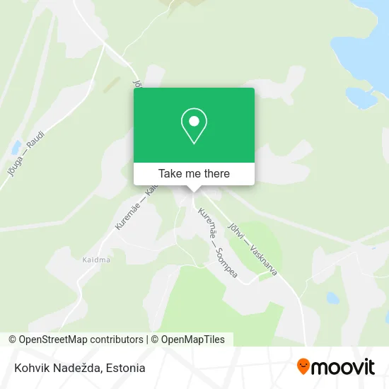 Карта Kohvik Nadežda