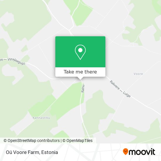 Oü Voore Farm map