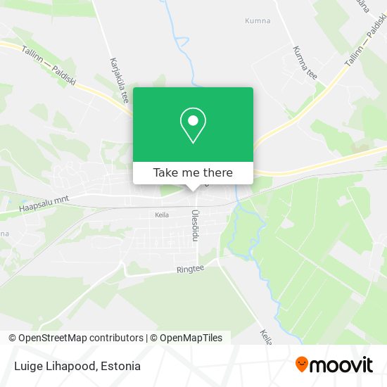 Luige Lihapood map