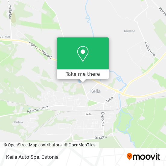 Keila Auto Spa map