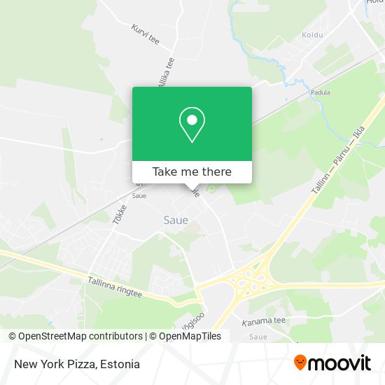 Карта New York Pizza
