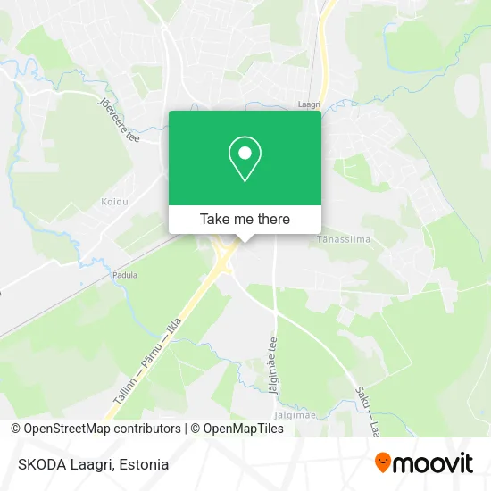 SKODA Laagri map