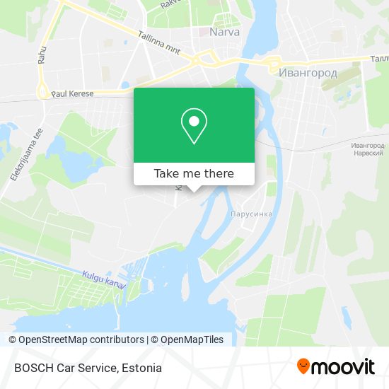 BOSCH Car Service map