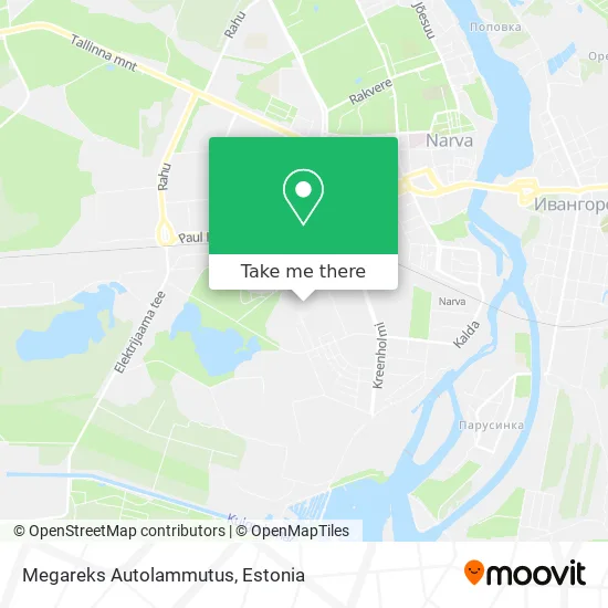 Карта Megareks Autolammutus