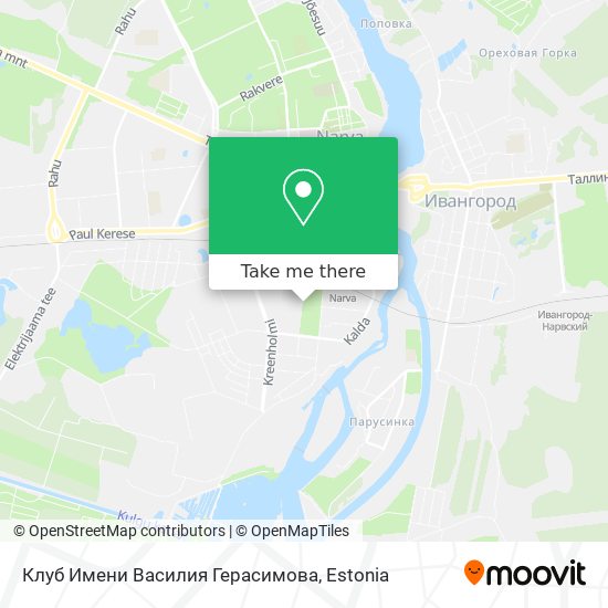 Клуб Имени Василия Герасимова map