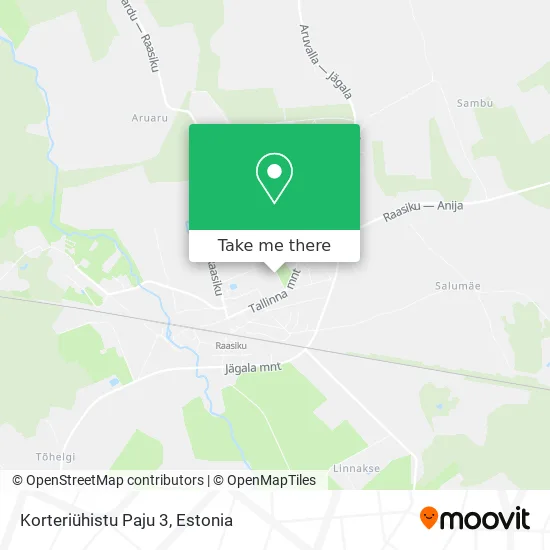 Korteriühistu Paju 3 map