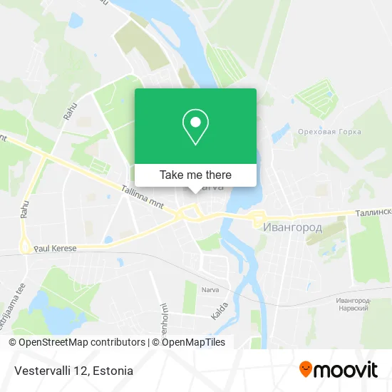 Карта Vestervalli 12