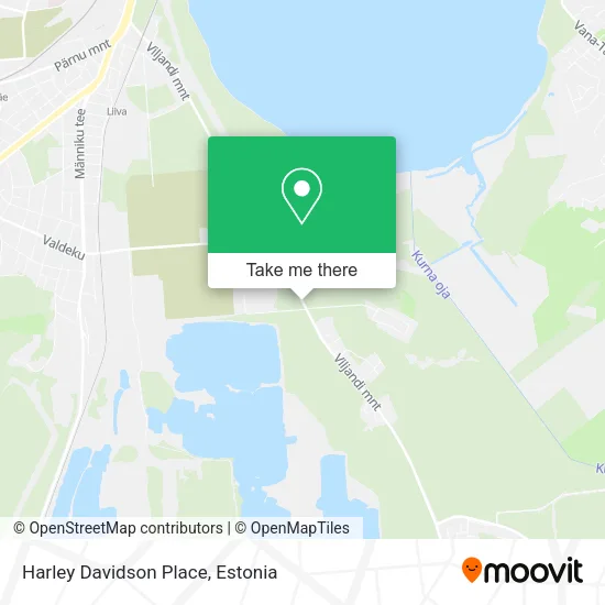 Harley Davidson Place map