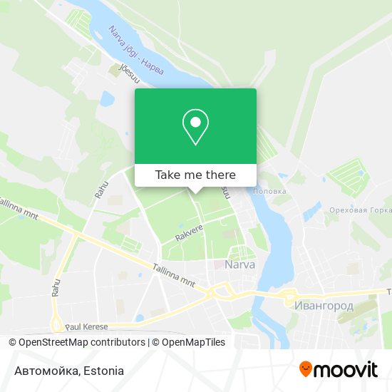 Автомойка map