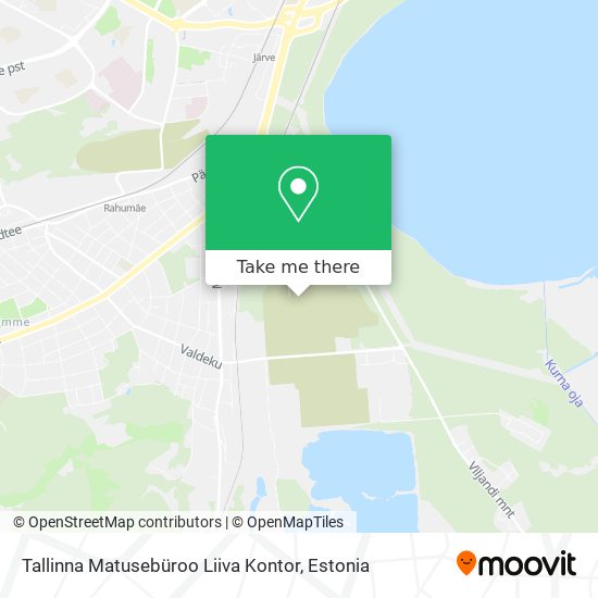 Tallinna Matusebüroo Liiva Kontor map