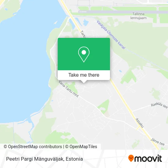 Карта Peetri Pargi Mänguväljak
