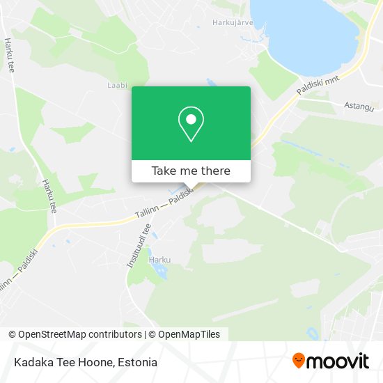 Kadaka Tee Hoone map