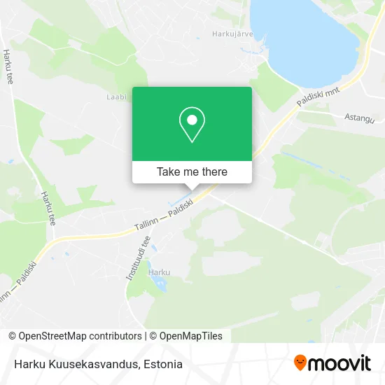 Карта Harku Kuusekasvandus