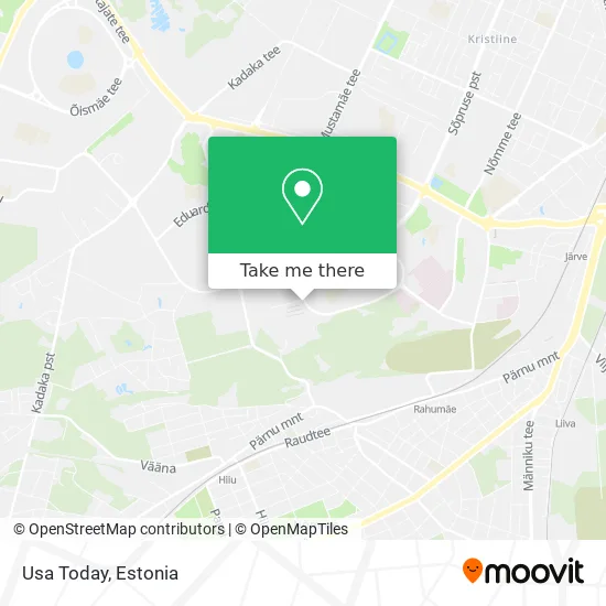 Карта Usa Today