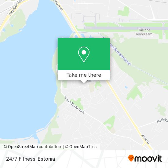 24/7 Fitness map