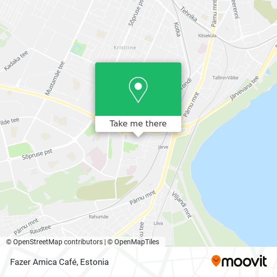 Fazer Amica Café map