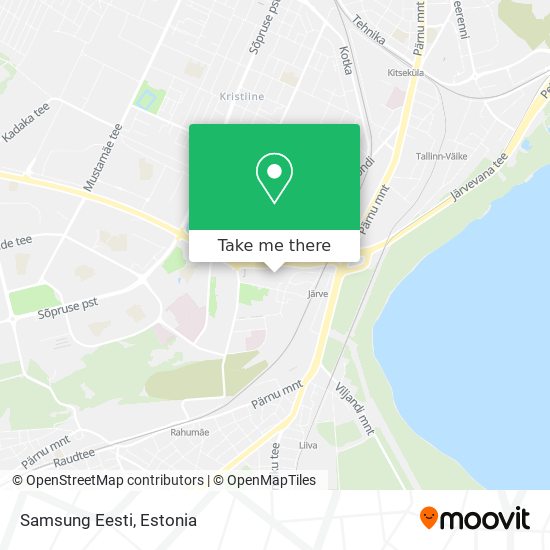 Samsung Eesti map