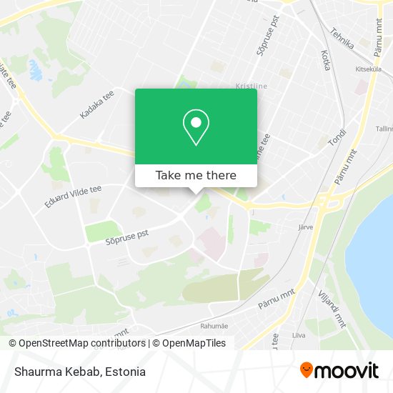 Shaurma Kebab map