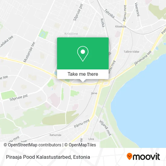 Карта Piraaja Pood Kalastustarbed